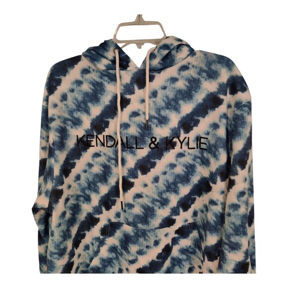 Kendall& Kylie Women’s Hoodie Sweatshirt Long Sleeve Sweater Size L - Picture 3 of 11